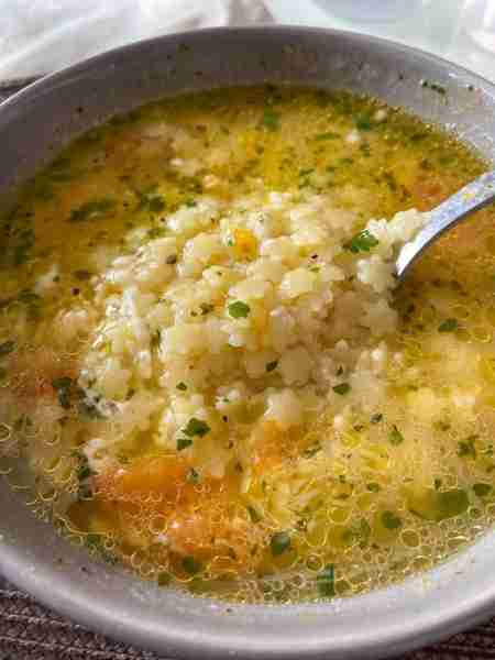 Pastina Soup Recipe (Italian Penicillin Soup) "All my family can say about this recipe is Oh my good...
