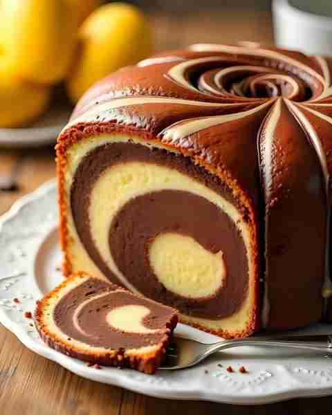🍰 Delicious Marble Cake