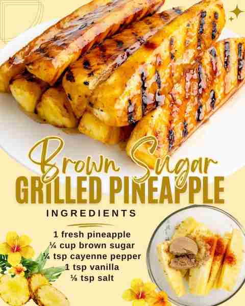 The is one to keep till you need it! INGREDIENTS 1 fresh pineapple ¼ cup brown sugar ¼ tsp cayenne p...
