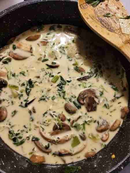 Rotisserie Chicken Mushroom Soup This recipe is FLAWLESS! My mother-in-law said it was the best she'...