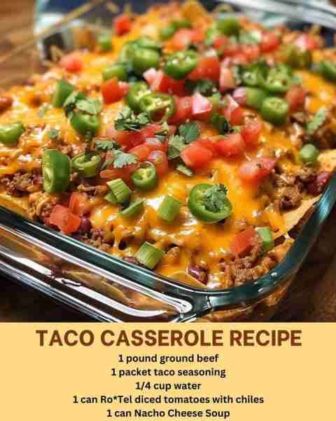 My Grandma Made this TACO CASSEROLE, can y'all help me make her day with compliments ...Thanks 🥰🥰...