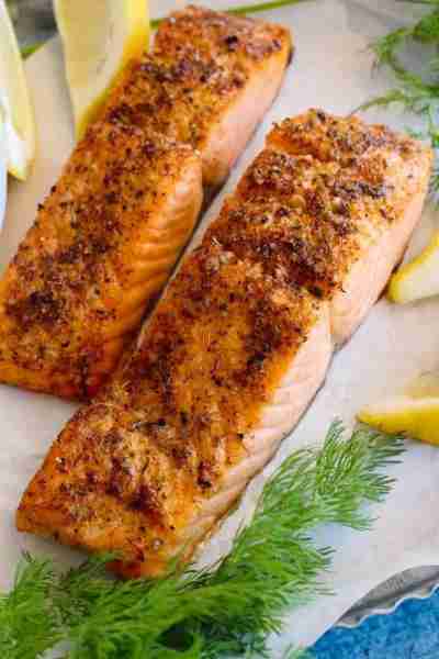 Air Fryer Salmon is the most irresistible, golden, perfectly cooked salmon ever. Ingredients 2 Salmo...