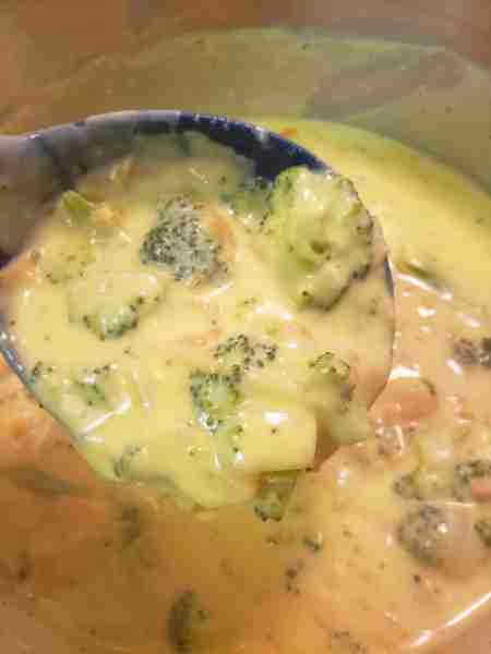 Crockpot Broccoli Cheddar Soup 😍 OMG LOSE THIS RECIPE Ingredients 6 cups broccoli florets 2 heads 1...
