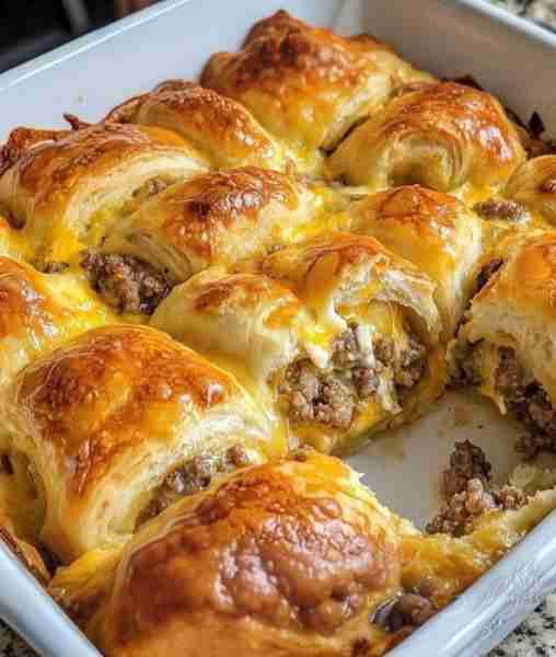 Made Breakfast Sausage Crescent Rolls ! I love this quick & easy recipe and it’s a treat for Beginne...