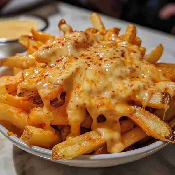 Sauce au Fromage pour Frites Ingrédients : - 200 g de fromage cheddar râpé - 1 c. à soupe de beurre...