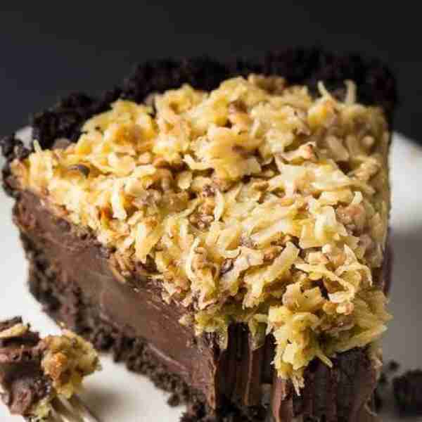 No-Bake German Chocolate Pie Ingredients For the Oreo Cookie Crust: (1) package Oreo cookies, crush...