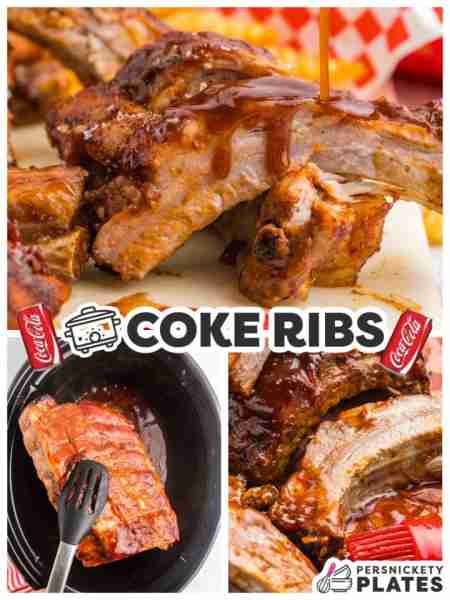 Slow Cooker Coke Ribs 🤩 >>INGREDIENTS<< 1 teaspoon paprika 1 teaspoon onion powder 1 teaspoon garli...