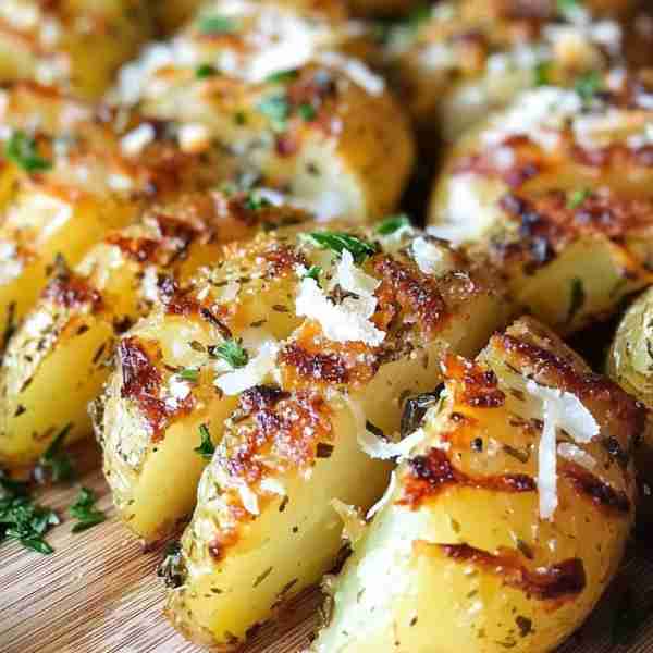 Parmesan Roasted Potatoes Serves: 4 Prep Time: 10 minutes Cook Time: 30–35 minutes Ingredients: 1.5...