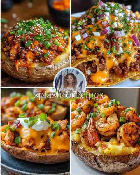 Korean Bulgogi Beef & Kimchi Baked Potato 🇰🇷🔥 Why it’s a hit: Sweet-savory bulgogi with spicy red k...