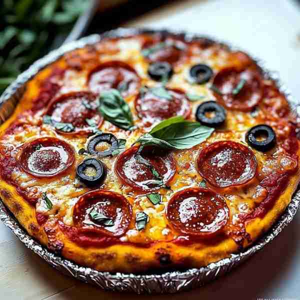 Homemade Pepperoni Pizza Ingredients: For the Dough: 2 1/4 tsp active dry yeast (1 packet) 1 1/2 cup...