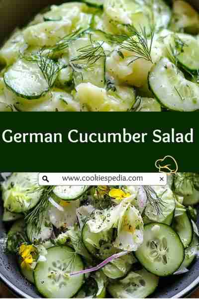 German Cucumber Salad 🥒🌿 German cucumber salad, or “gurkensalat” as it’s fondly known in Germany,...