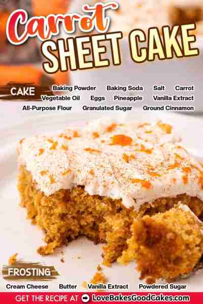 RECIPE- https://www.lovebakesgoodcakes.com/carrot-sheet-cake/ Moist and flavorful Carrot Sheet Cake...