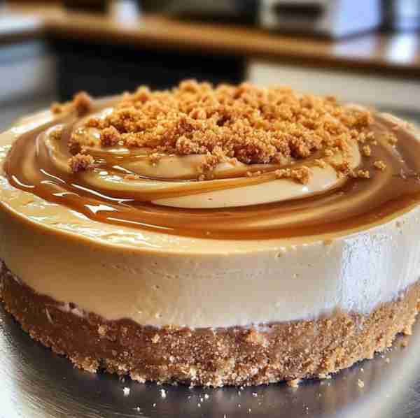 Biscoff Cookie Butter Cheesecake No-Bake | Creamy | Decadent ⸻ Ingredients For the crust: • 2 cups B...
