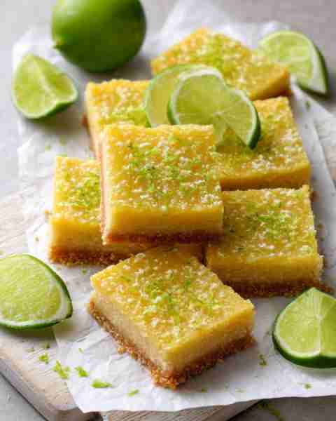 Zesty Key Lime Energy Bars: A Tropical Twist on Healthy Snacking! 🌟🍋🥥 Ingredients: 1 cup (175g) M...