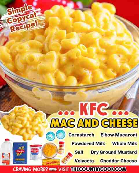 Make your own KFC Mac and Cheese at home with that signature taste that you know and love in under a...