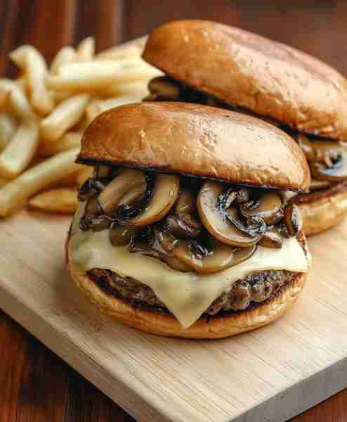 Mushroom Swiss Burger Insanely Good Recipes avatar link Insanely Good Recipes 1 rating · 35min · 4 s...