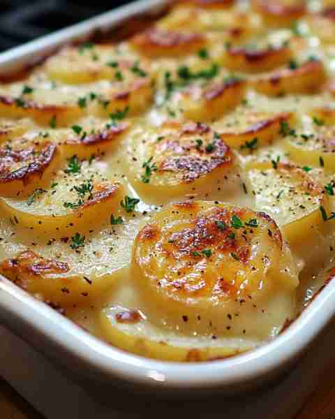 Scalloped Potatoes Recipe Ingredients 4 tablespoons butter 4 tablespoons flour 1 medium onion, chopp...