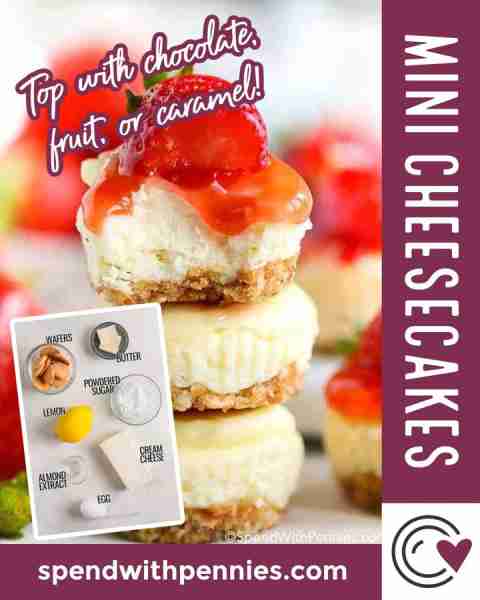 These little creamy bite sized desserts are super simple to make and to bake. A rich cream cheese fi...