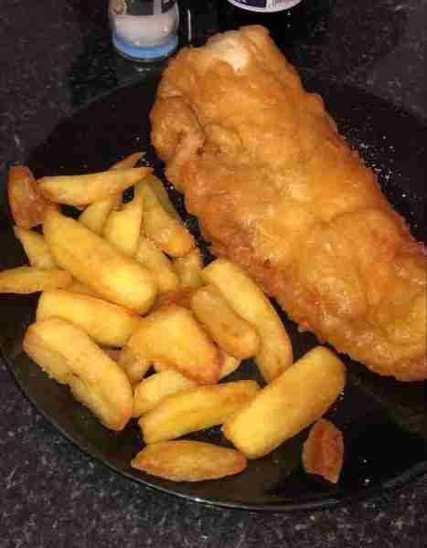 Fish & Chips Friday, All homemade.. who needs a chipper by Jenny