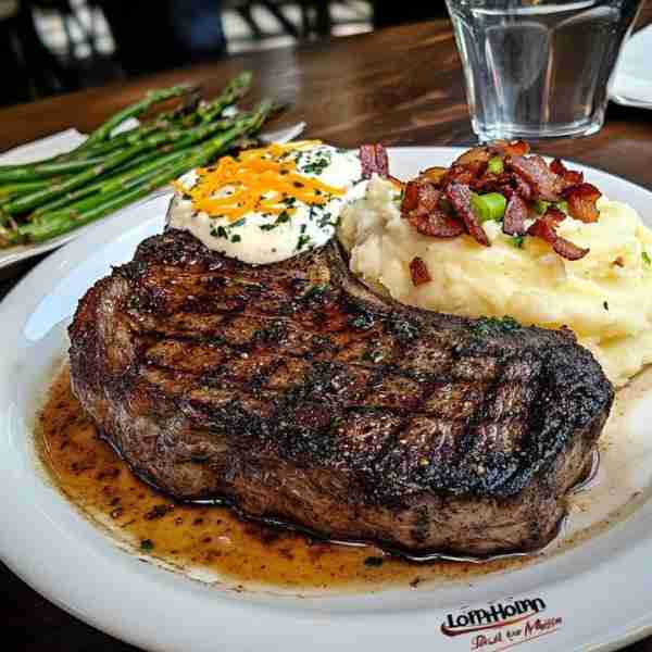 Ribeye Steak with Loaded Mashed Potatoes and Grilled Asparagus 🥩🥔🌿 Ingredients: For the Ribeye St...