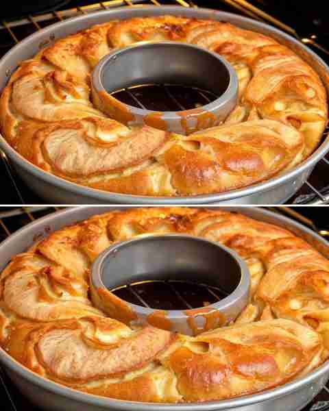Five-star apple cake in just 10 minutes! I made this beauty last weekend and my husband thought I bo...