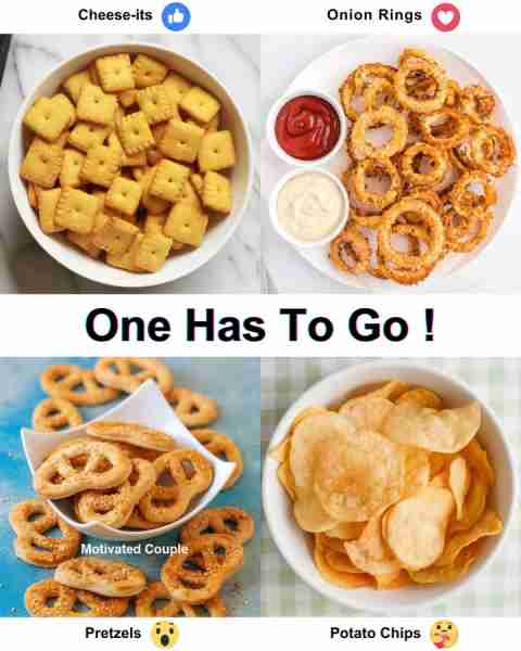 Potato Chips 🥔 Cheese-Its 🧀 Cheese-Its bring that bold cheesy flavor with every bite. These small,...