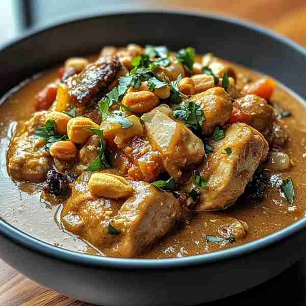 Creamy Chicken Satay Curry with Crushed Peanuts Ingredients 1 lb chicken breast (cut into bite-sized...