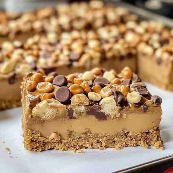 Absolutely! Here’s a reworded version of your **Nutter Butter Bars** recipe with a fresh and fun ton...