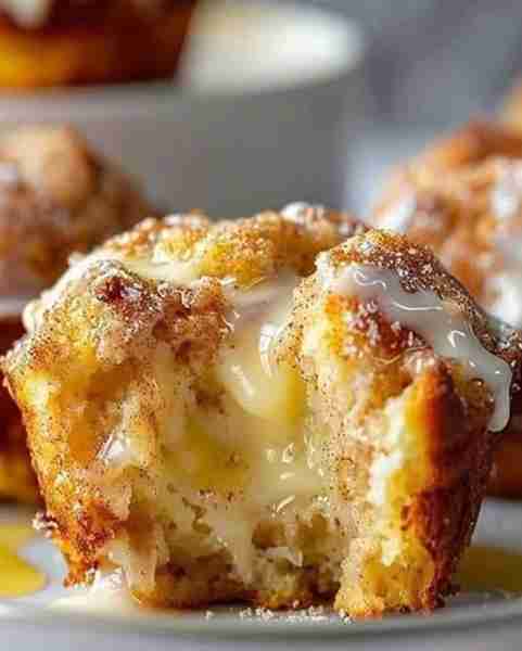 Gooey Cinnamon Cream Cheese Muffins Recipe Ingredients: 2 cups all-purpose flour 1 tablespoon baking...