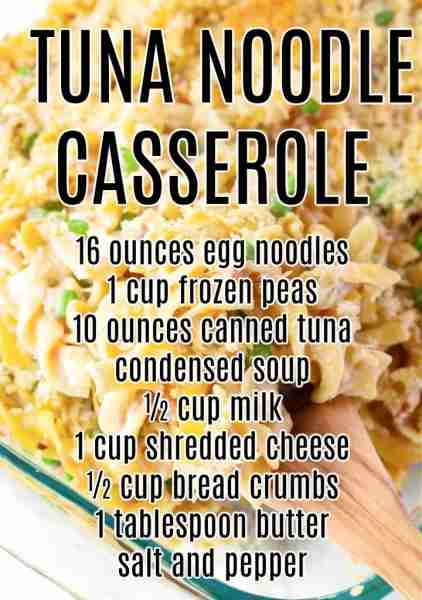 Tuna Noodle Casserole ⭐⭐⭐⭐⭐ https://ed.gr/dvk4m