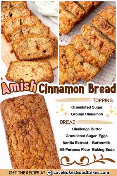 RECIPE - https://www.lovebakesgoodcakes.com/amish-cinnamon-bread/ Amish Cinnamon Bread is a no-knead...