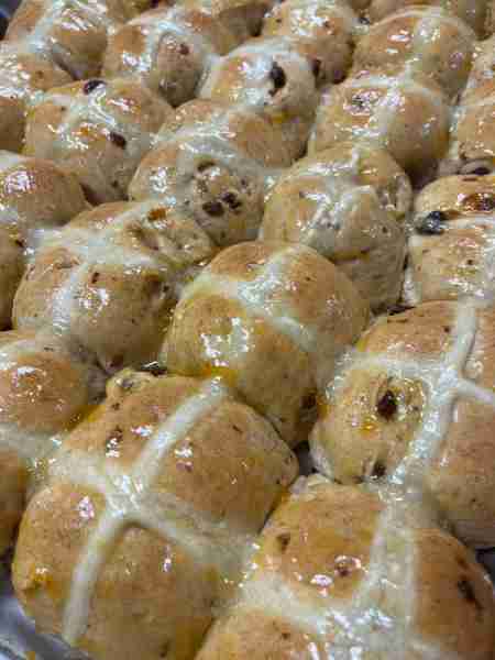 Hot cross buns!