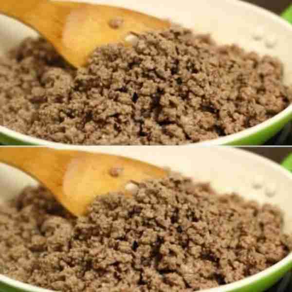 Today, my mother-in-law made dinner with ground beef, but she didn’t rinse it. I couldn't eat it, an...