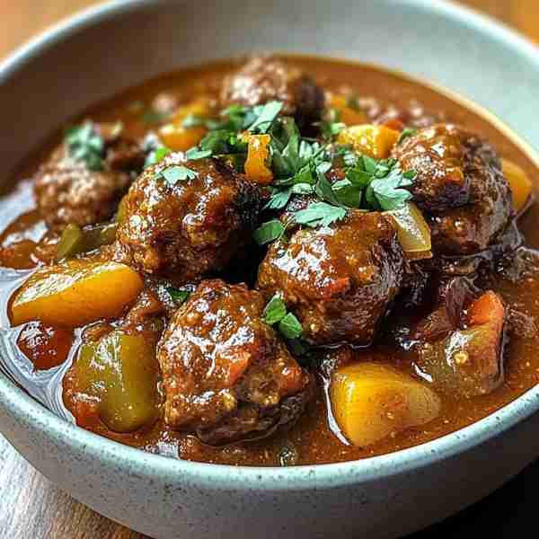 Sweet & Spicy Caribbean Meatball Curry Ingredients For the Meatballs: 1 lb ground beef or turkey 1/2...
