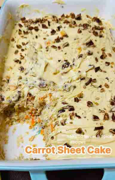 Super moist Carrot Cake Recipe: 2 cups all purpose flour 1 1/2 cup sugar 2 teaspoon baking powder 1/...