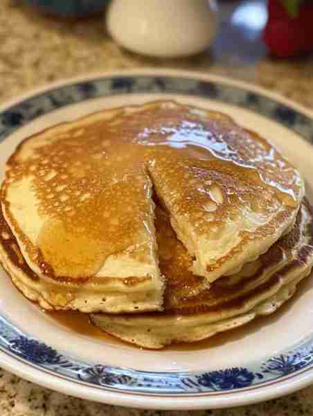A pancake with the crispy edges recipe Ingredients: 1 cup all-purpose flour 2 tablespoons granulated...