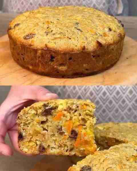 Oatmeal, apple and carrots! I don't eat any sugar at all! No flour Ingredients: 2 cups (200 g) rolle...