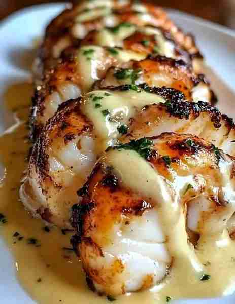 Creamy Garlic Butter Lobster Tails This decadent dish features tender lobster tails smothered in a c...