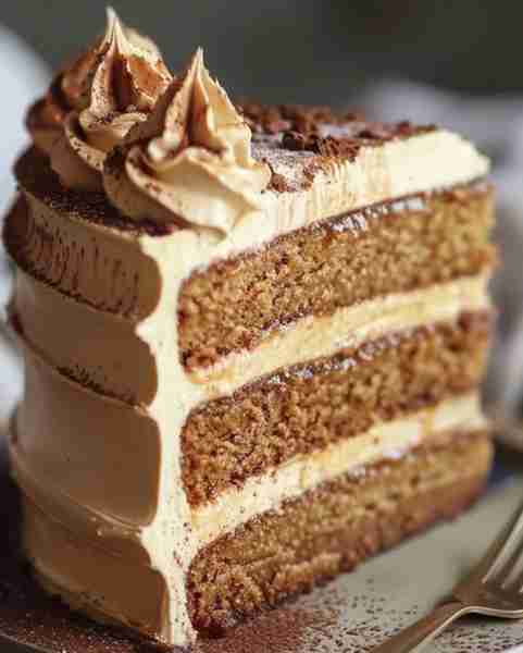 Irresistible Caramel Coffee Buttercream Cake Recipe Ingredients: 2 cups all-purpose flour 1 ½ cups g...