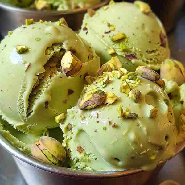 🍨✨ Pistachio Gelato: A Creamy Dream! ✨🍨 Indulge in this rich and creamy pistachio gelato! 🌟🥜 W...