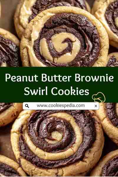 🍪 Peanut Butter Brownie Swirl Cookies 🍫 Ingredients For the Peanut Butter Cookie Dough: 1 cup crea...