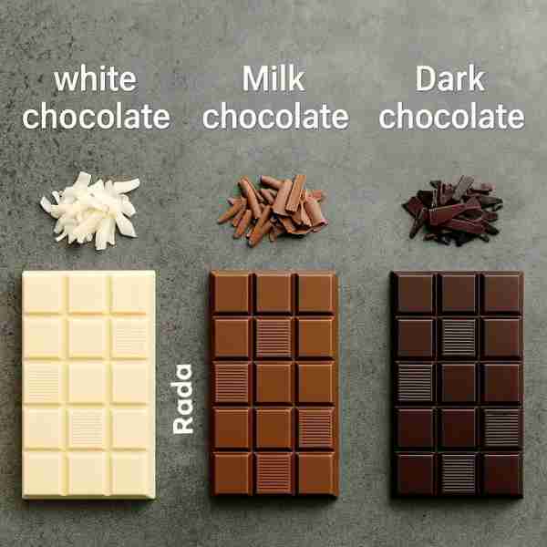 🍫 🍫 🍫 White chocolate is a sweet, creamy confection made from cocoa butter, sugar, and milk solid...