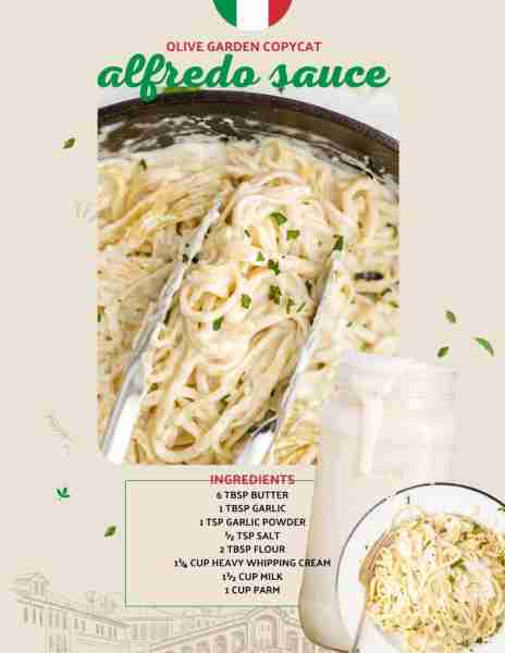 Olive Garden Alfredo Sauce is hands down one of the best pasta sauces out there. This copycat recipe...