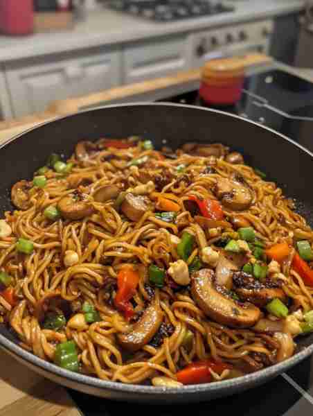 Vegan Lo Mein Recipe "Oh my gosh!! I made these for my son's birthday party and I apparently didn't...
