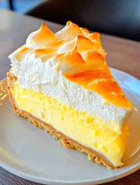 🍋 Lemon Meringue Cheesecake 🍰 Ingredients: - 2 cups graham cracker crumbs - 1/2 cup melted butter...