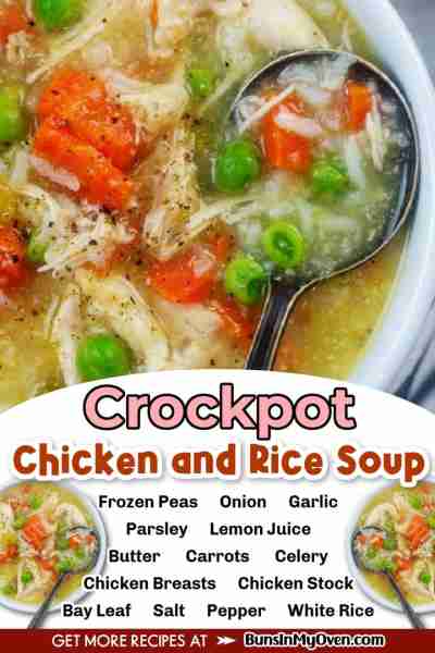 Recipe: https://www.bunsinmyoven.com/crockpot-chicken-and-rice-soup/ Our Crockpot Chicken and Rice S...