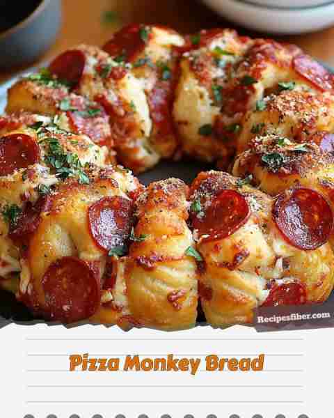 Pizza Monkey Bread 🍕 A fun and delicious twist on traditional pizza! 📋 Ingredients - Refrigerat...