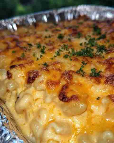 🧀 Baked Macaroni & Cheese with Southern Soul Vibes 🍽 Get ready for the ultimate comfort food classi...
