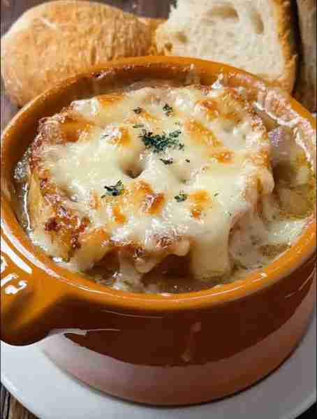 French Onion Soup, it was a wonderful experience. Its not only beautiful to look at, but also extrem...