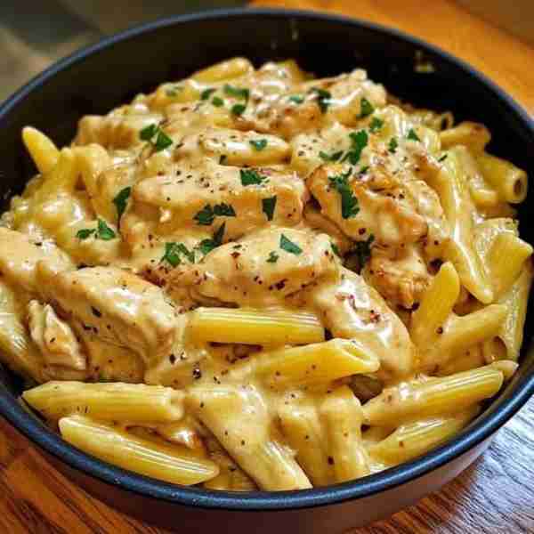 One-Pot Creamy Honey Mustard Chicken Penne Ingredients: 2 boneless, skinless chicken breasts, cut in...